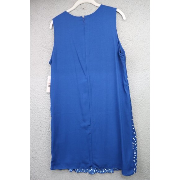 Nanette Lepore Sleeveless Pleated Dress-Size 12-NWT-Chiffon-Lined-Fairy - Picture 9 of 11